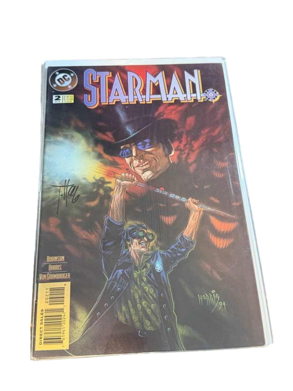 Starman Vol 2 #2 (1994) DC Comics James Robinson Tony Harris